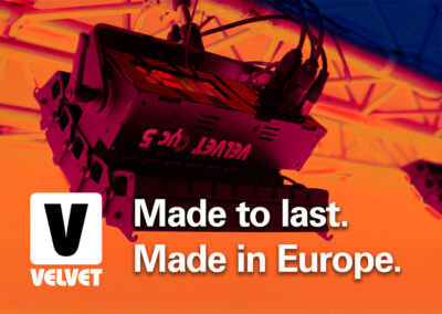 VELVET: Made to last. Made in Europe