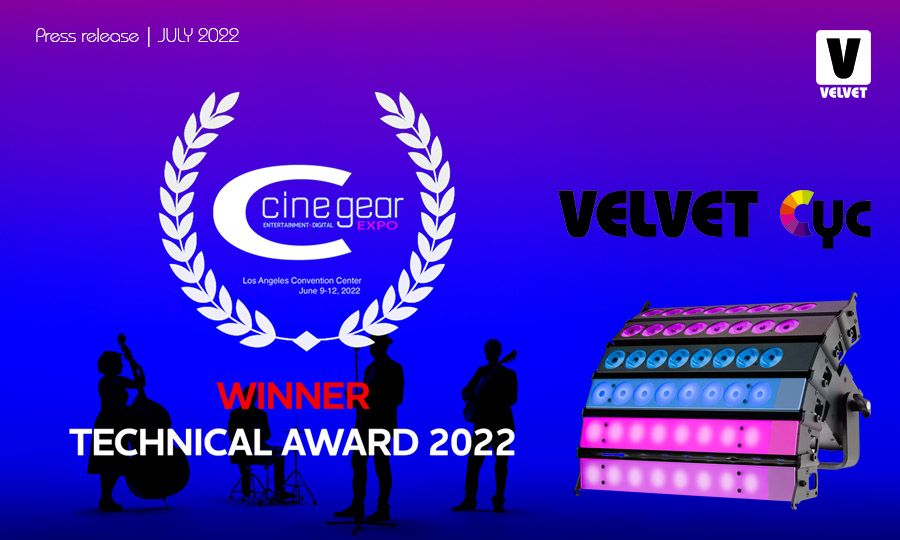 CINE GEAR 2022 Technical Award VELVET CYC
