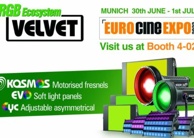 VELVET RGB Ecosystem at Euro Cine Expo 2023