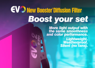 VELVET EVO series enhances its light output