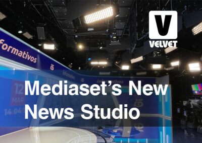 Lighting up Mediaset’s New News Studio