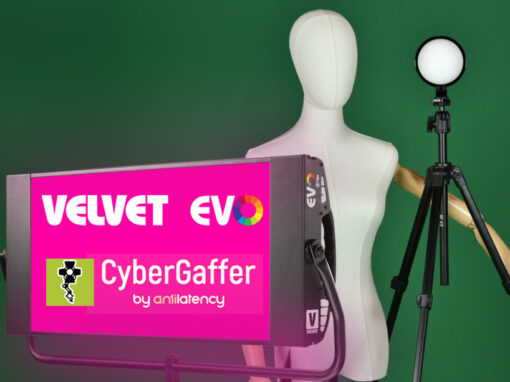 VELVET Evo joins the CyberGaffer virtual-to-real lighting ecosystem
